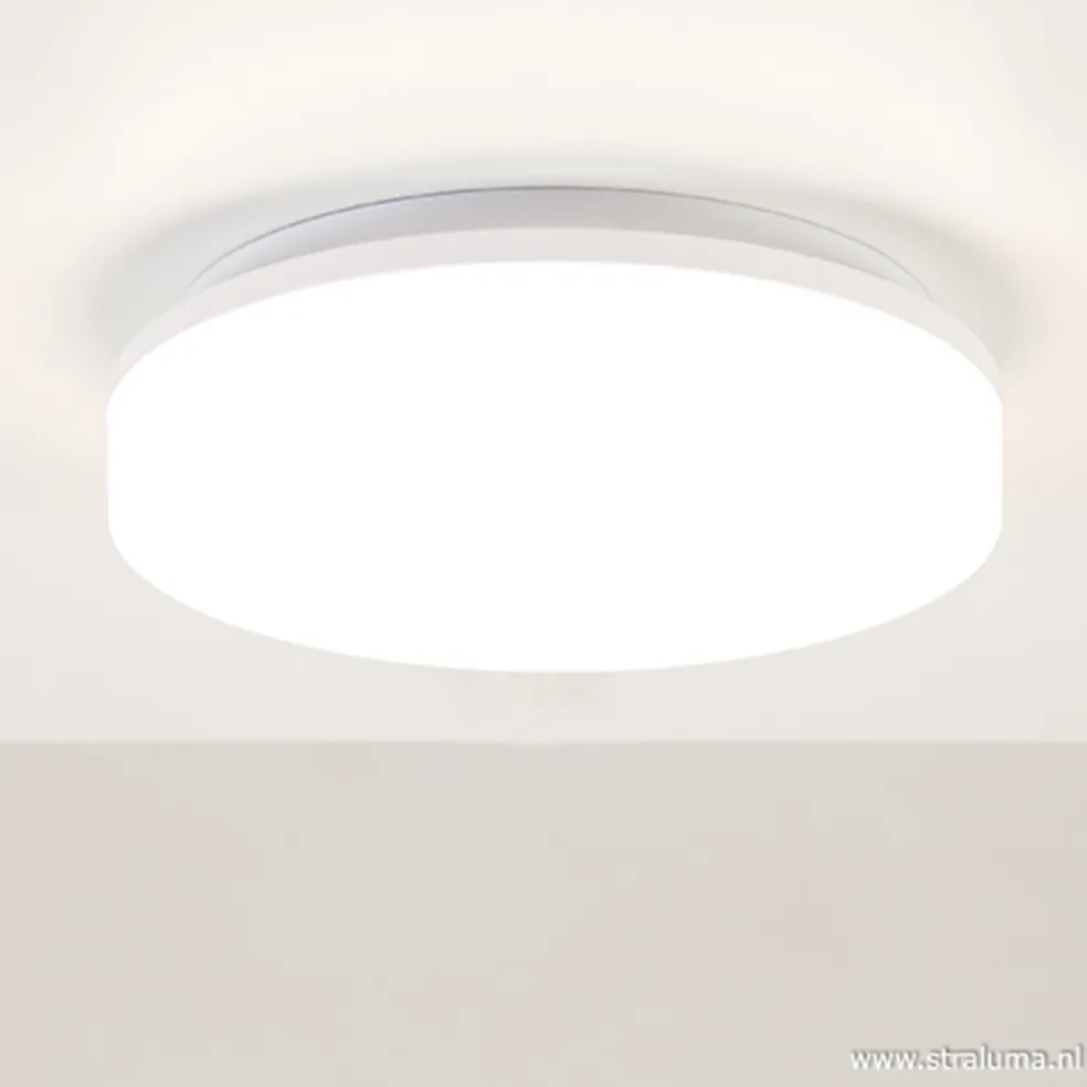 Cheap Straluma Plafonnière wit 22cm led 3000k IP44