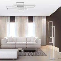 Best Straluma Smart plafond/wandlamp rechthoeken inclusief remote