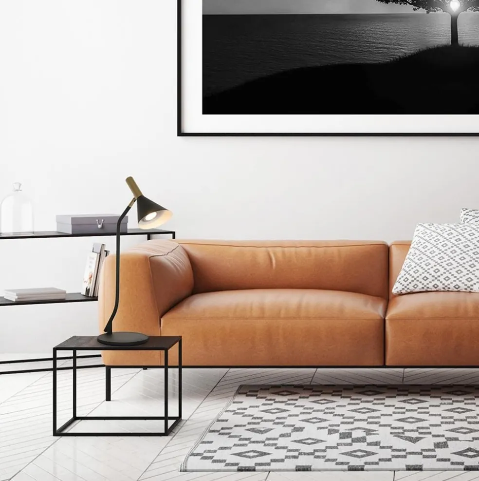 Store Straluma Tafellamp Anne's choice mat zwart met goud