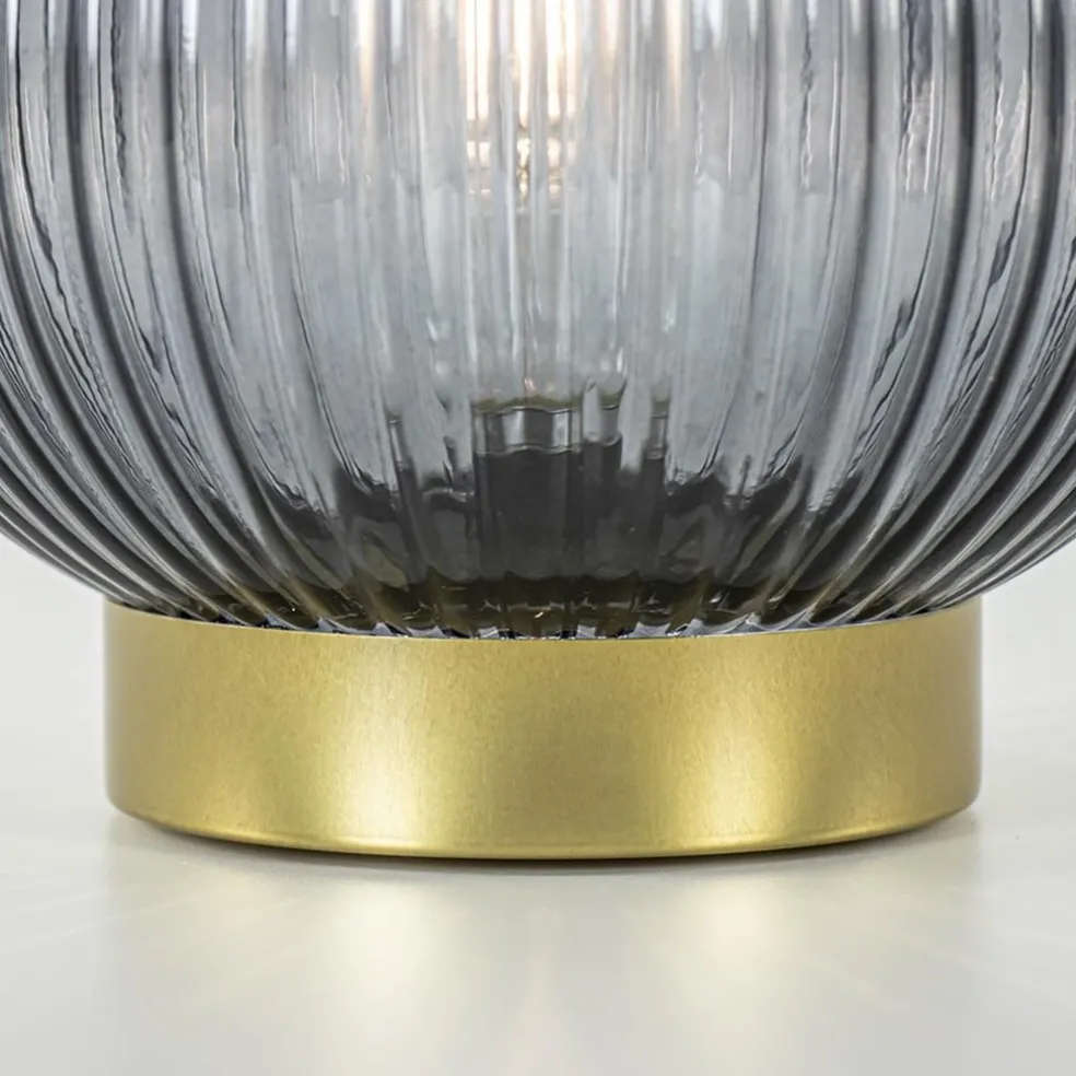 Flash Sale Straluma Tafellamp Tajera van Light and Living op batterij grijs/goud