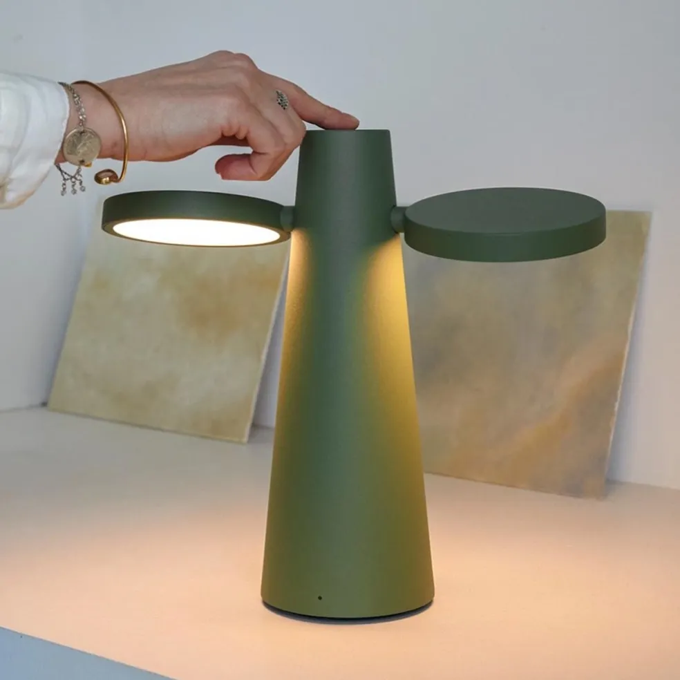 Online Straluma Verstelbare buitenlamp tafel groen oplaadbaar