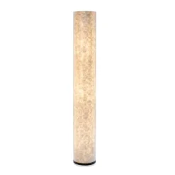 Best Straluma Vloerlamp 150 cm cilinder creme schelpen