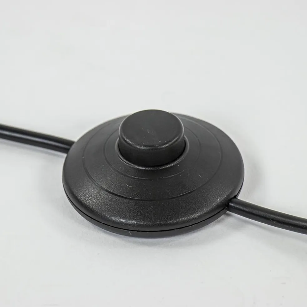 Outlet Straluma Vloerlamp Tube zwart 136cm excl. lichtbron