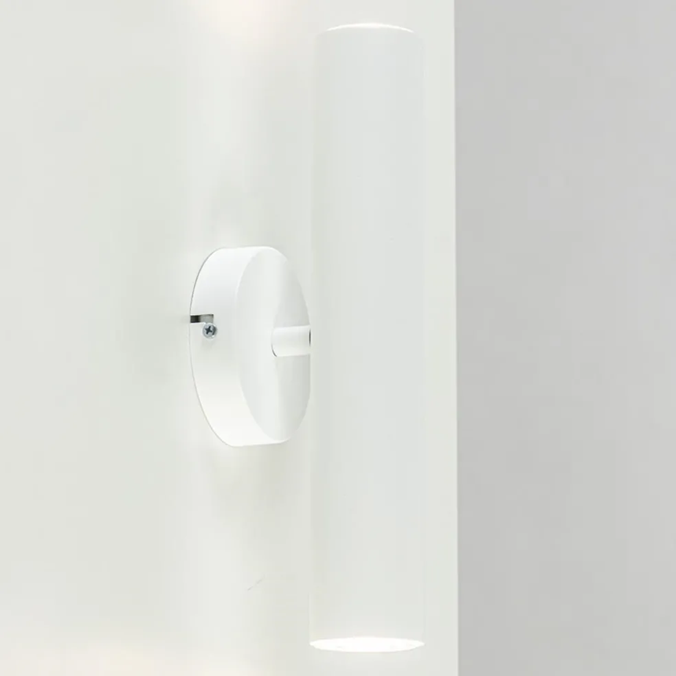 Cheap Straluma Wandlamp cilinder wit up+down GU10