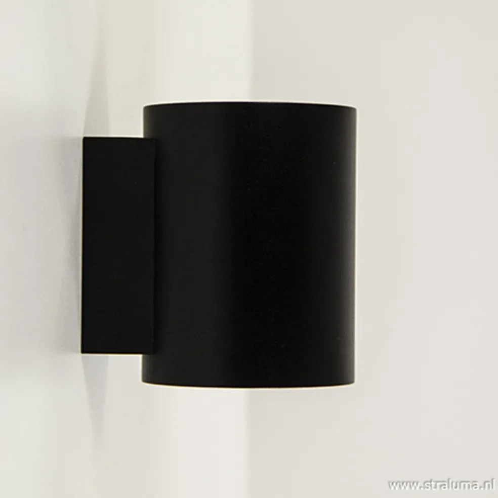 Sale Straluma Wandlamp cilinder zwart/goud