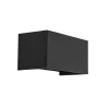 Best Straluma Wandlamp Davos 20cm zwart IP54 2700k