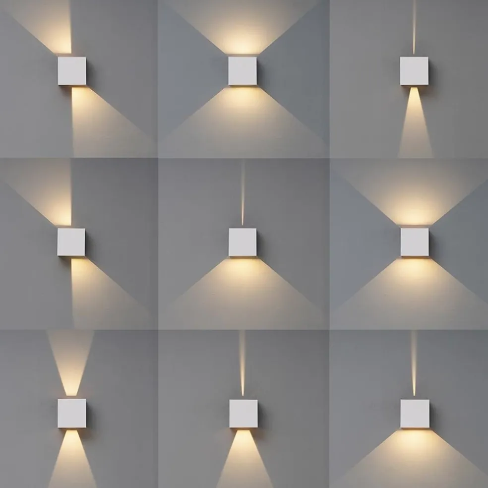 Online Straluma Wandlamp Davos XL wit IP65