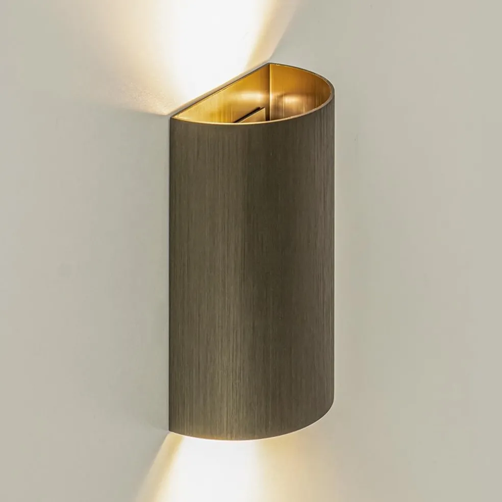 Best Straluma Wandlamp Hera afgerond brons