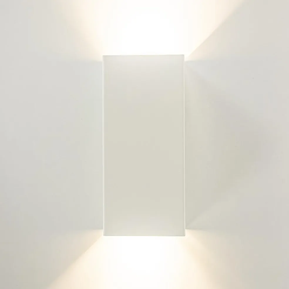 Sale Straluma Wandlamp rechthoek wit up+down GU10