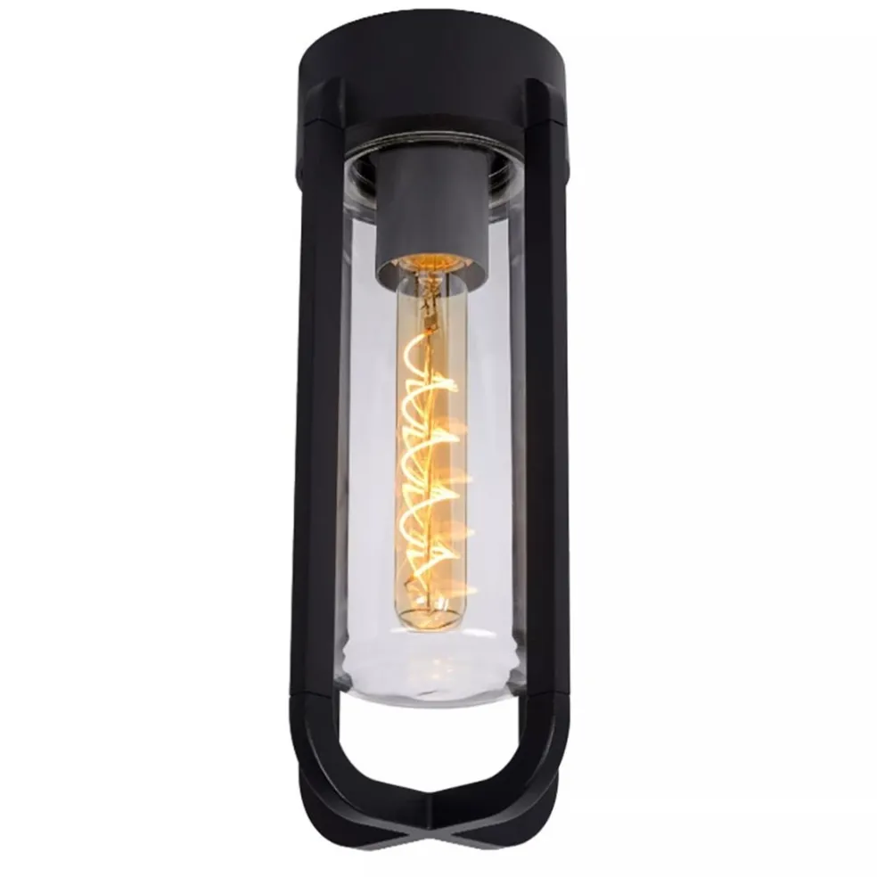 Store Straluma Zwarte buitenlamp plafond IP44