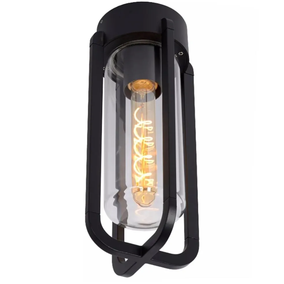 Store Straluma Zwarte buitenlamp plafond IP44