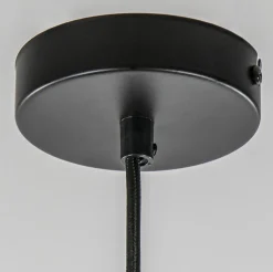 Store Straluma Zwarte draad hanglamp bol klein